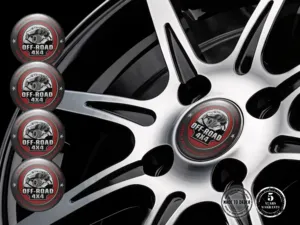 Adesivo Silicone Premium Edizione Badge Racing Lusso